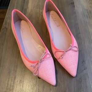 Pretty Ballerinas Sparkle Pink Flats